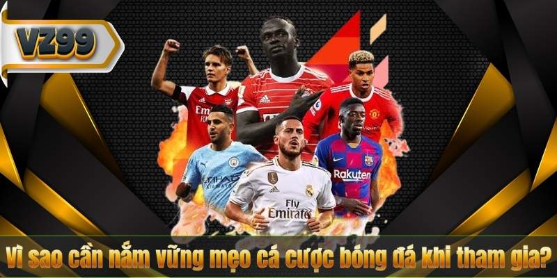 Mẹo Cá Cược Bóng Đá – Bí Kíp Giúp Anh Em Thắng Đậm 6 Vì sao cần nắm vững mẹo cá cược bóng đá khi tham gia?